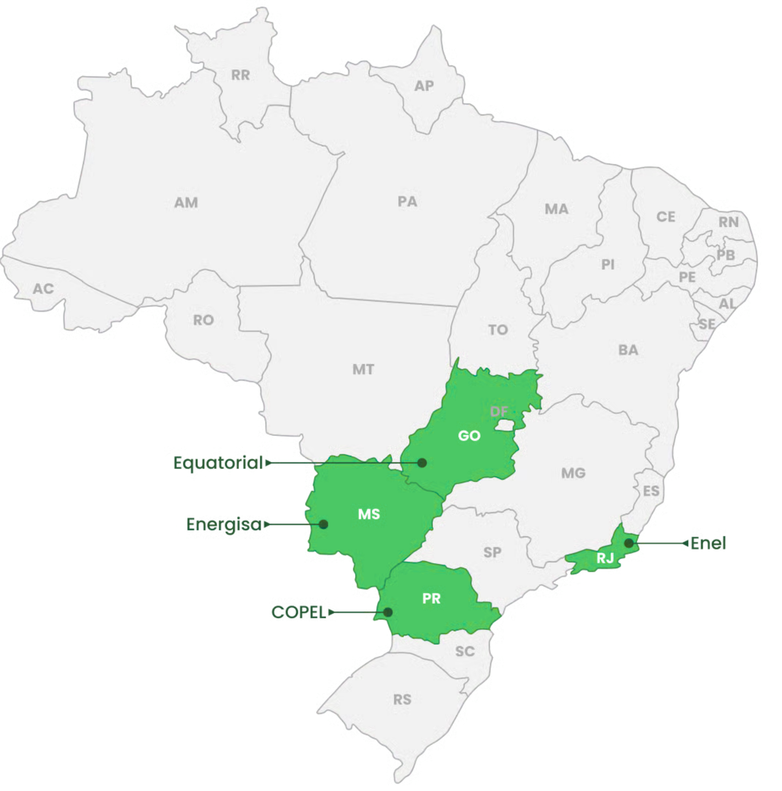 Mapa do Brasil